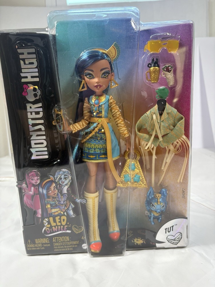 Monster High G3 Cleo De Nile Doll 2022 Mattel Generation 3 New In Box