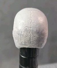 NECA custom fodder Black & White Vincent Price Figure ALT SKULL HEAD Accessory