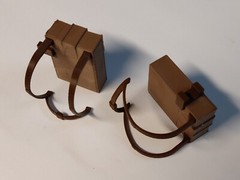 Planet of the Apes – MEGO – Ape Soldier Backpacks (2) – 8″ scale