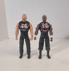 TNA Impact Team 3D Brother Devon Bubba Ray Dudley Boys Wrestling Figures WWE