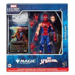 Hasbro Marvel Legends Spider-Man With Exclusive Magic: The Gathering Card