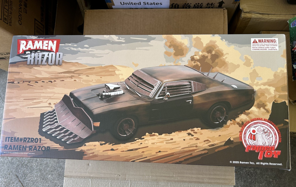 RAMEN TOYS RAMEN RAZOR RACER 1/12 Scale mad max fury CAR for Marvel Legends