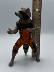 2014 ROCKET RACCOON GUARDIANS OF THE GALAXY 6.5”ACTION FIGURE HASBRO MARVEL TOY
