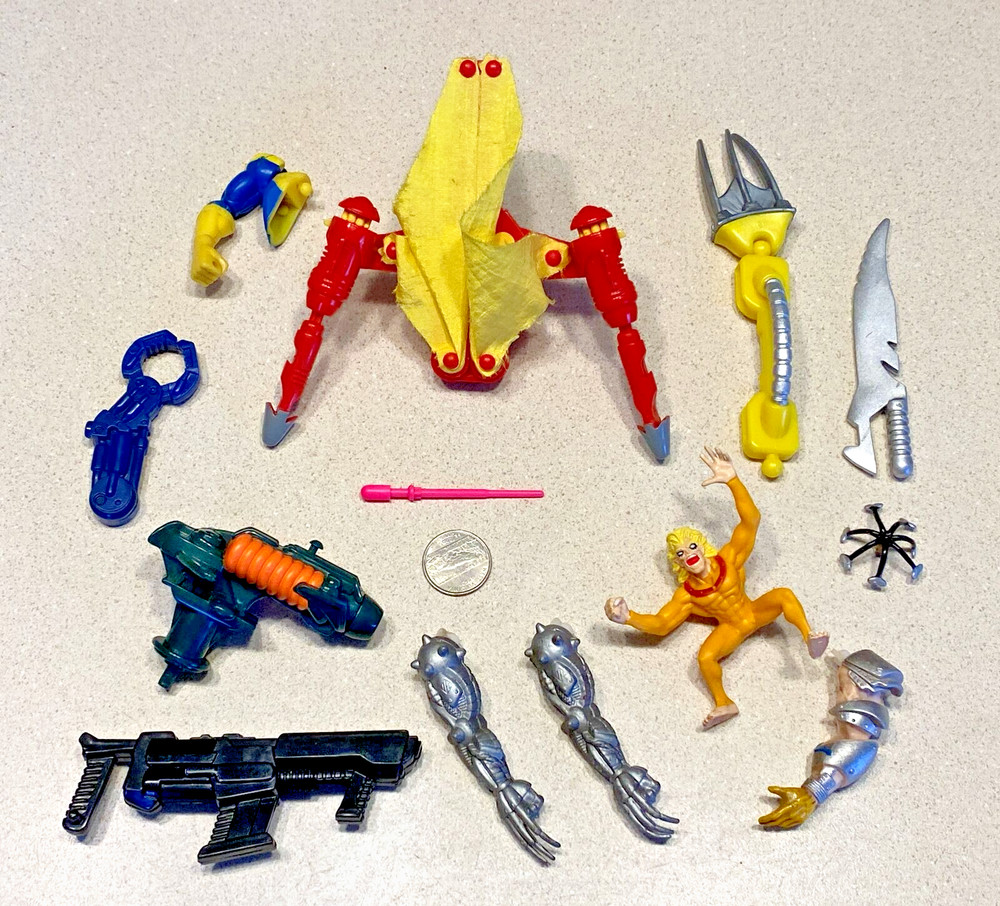 Vintage X-Men TAS The Animated Series Accessory Part Lot 1:12 Toy Biz MARVEL