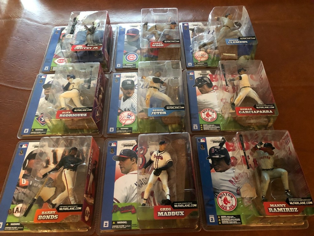 McFarlane Sports MLB Series 2 Action Figures – Complete Set of 9 – Brand New