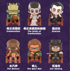 Authentic Universal Monsters Series Blind Box Halloween Confirmed Figure Toy