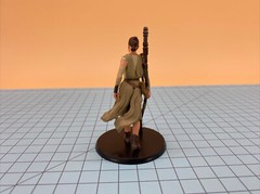Disney Store REY ACTION FIGURE Cake TOPPER STAR WARS PVC Toy Jedi Collector
