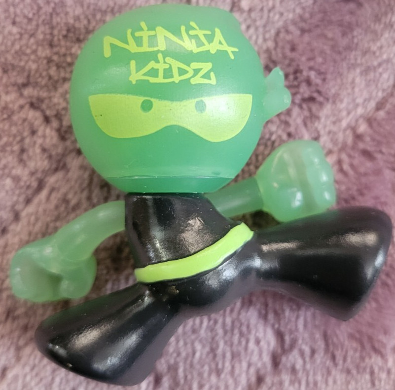 Ninja Kidz 2″ Green Action Figure