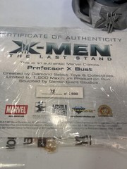 Marvel X-Men The Last Stand Professor Xavier Bust #0078/1500 Diamond Select