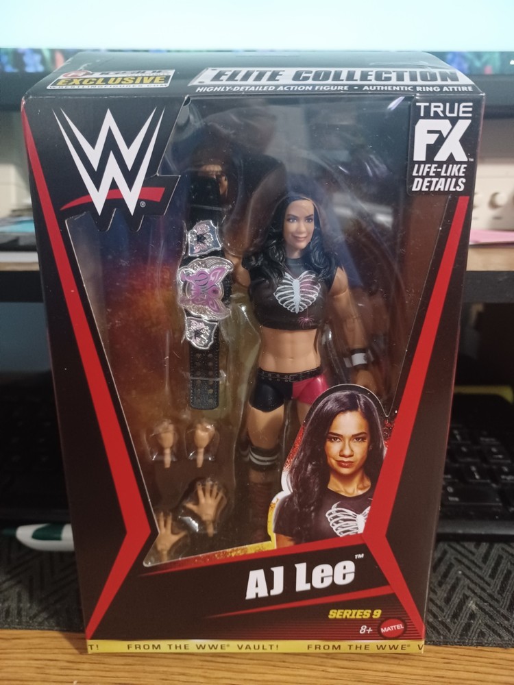2026 WWE Elite Collection Series 9 “A.J. Lee” Brand New in Box!