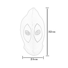 Deadpool Face Mask Cosplay Cloth Head Cover Halloween Party Costume Prop Helmet