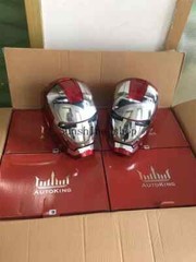 Autoking Iron Man Helmet MK5 1/1 Voice-controlled Mask Transform Cosplay Prop US