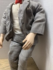 Vintage 1987 Pee-Wee Herman Talking Pull String 18” Doll Peewee Voice Distorted