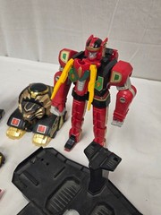 Bandai Mighty Morphin Power Rangers Thunder Megazord Vintage 1994 incomplete
