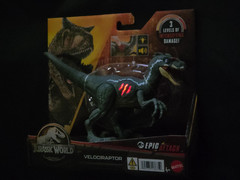 Jurassic World / Epic Attack / Velociraptor / Jurassic Park 3 / Mattel / 2022