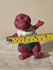 Lyons Group Barney Purple Dinosaur 5″ Plastic Vinyl Toy Figurine
