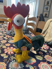 Disney Moana Plush – Clucking Hei Hei The Rooster – Toy Animatronic NWT
