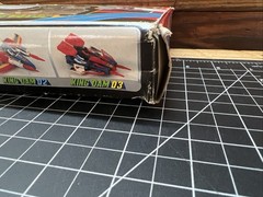 Vintage King Dam Three In One Near Complete with Box Missing 1 Missile Diacast