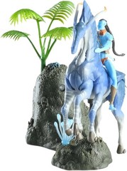 New Avatar World of Pandora Deluxe Action Set Tsu-Tey Direhorse Figures NIB