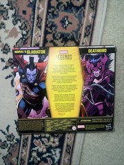 Hasbro Figure Lot X-Men Marvel Legends Deathbird & Marvel’s Gladiator Set
