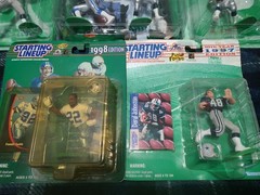 5 Cowboys Action Lot Emmitt Smith Staubach Aikman Dorsett Moose Johnston Lot