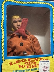 VTG Deadwood Dick Legends Of The West 1973 Excel Toy Corp 9.5″ Wyatt Earp Annie