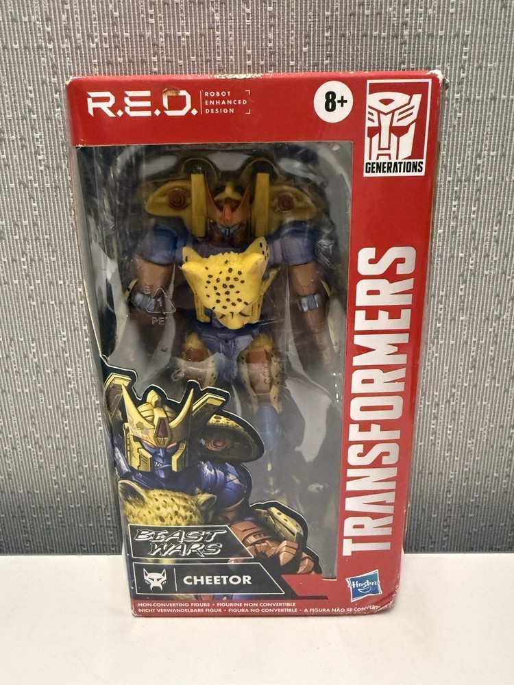 Transformers Beast Wars R.E.D. Cheetor Walmart Exclusive New Free Shipping
