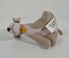 RARE 2001 Tramp 3.5″ McDonald’s EUROPE Plush Action Figure Disney Lady & Tramp 2