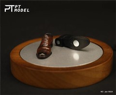 PTMODEL 1/6 PTA-1002 Magnetic Leather Shoes Model Fit 12” Body Figures