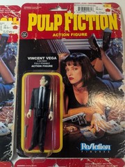 Funko Reaction Pulp Fiction Marsellus, Vincent, Butch & The Wolf Retro Figures!