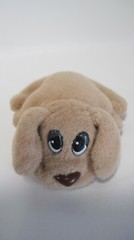 Puppy in My Pocket Flocked Dog Lot & Miniature Pound Puppy Set of 4