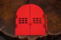 Real Ghostbusters Kenner Firehouse Replacement Door Set + Door Stop Repro