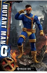 1/6 X-Men Cyclops DELUXE Figure U.S SELLER Present Toys Hot Mutant,Jacket, Base