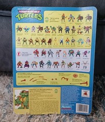 Vintage 1991 Teenage Mutant Ninja Turtle Michaelangelo With Storage Shell