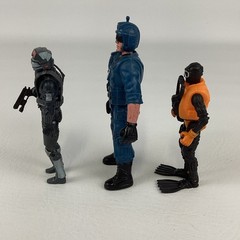 Military Action Adventure 4″ Figure Bundle Lot Soldier Force Combat Diver Pilot