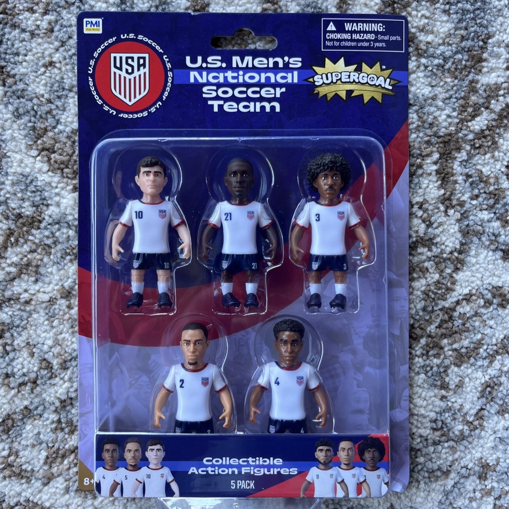 Supergoal U.S. Men’s National Soccer Team 5 Pack Action Figures