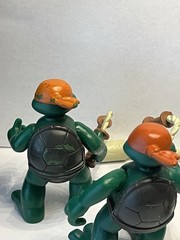 TMNT Toddler Turtle 3inch Action Figure Lot Of 6 Ninja Turtles