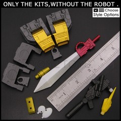 New Folded Feet Filler / M-76 Gun Sword Weapon Eye Upgrade Kit For SS86 Sludge