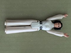 Vintage Star Wars 1977 Princess Leia w Cape And Pistol. 12-back Kenner Figure