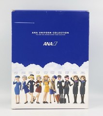 Kaiyodo ANA Uniform History Collection Vol 1 Flight Attendant Figure Set