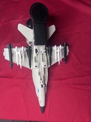 Hasbro Flying Fighters Jet Fighting Falcons Black Widow 1989