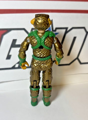 GI Joe Serpentor 1986 v1 *100% COMPLETE, Near Mint figure!* Original Cape VTG
