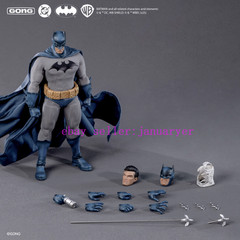Perfect Gong 1/12 Dc Silent Batman Christmas Gift Action Figure In Stock