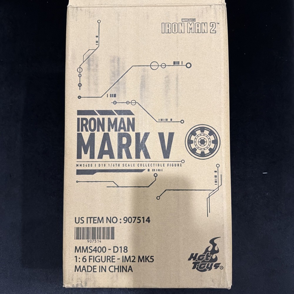 Hot Toys Iron Man 2 Mark V – MMS400D18 Diecast Action Figure