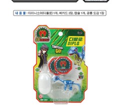 Dino Mecard Tinysaur DIPLO Diplodocus Dinosaur Transforming Robot Figure Toy