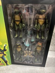 Neca TMNT (1990 Movie) 35th Anniversary 5 Pack with Spirit of Splinter
