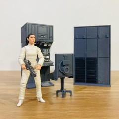 Echo Base Control Room Battle Pack for 3.75 IN (1:18) Figure Diorama