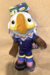 Jazwares FIFA World Cup 2026 USA 8″ Plush Clutch BaldEagle Mascot Soccer Toy NEW