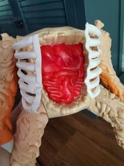 Vintage Inhumanoids D’Compose Hasbro 1986 MONSTER TOY No Head