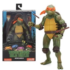 Ninja Turtles 1990 Movie TMNT 7″ Action Figure Set of 4 BNIB (Not NECA) US STOCK